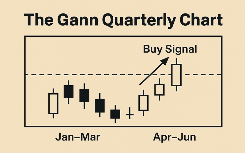 The Gann Quarterly Chart By Jerry Favors Cover