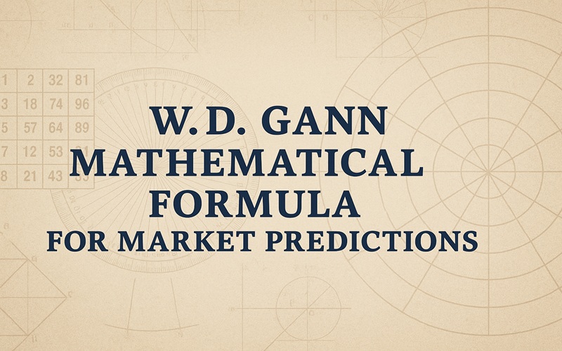 W.D. Gann Mathematical Formula for Market Predictions